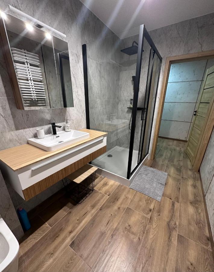 Ferienwohnung Apartament 11 Listopada Stolpmünde Exterior foto